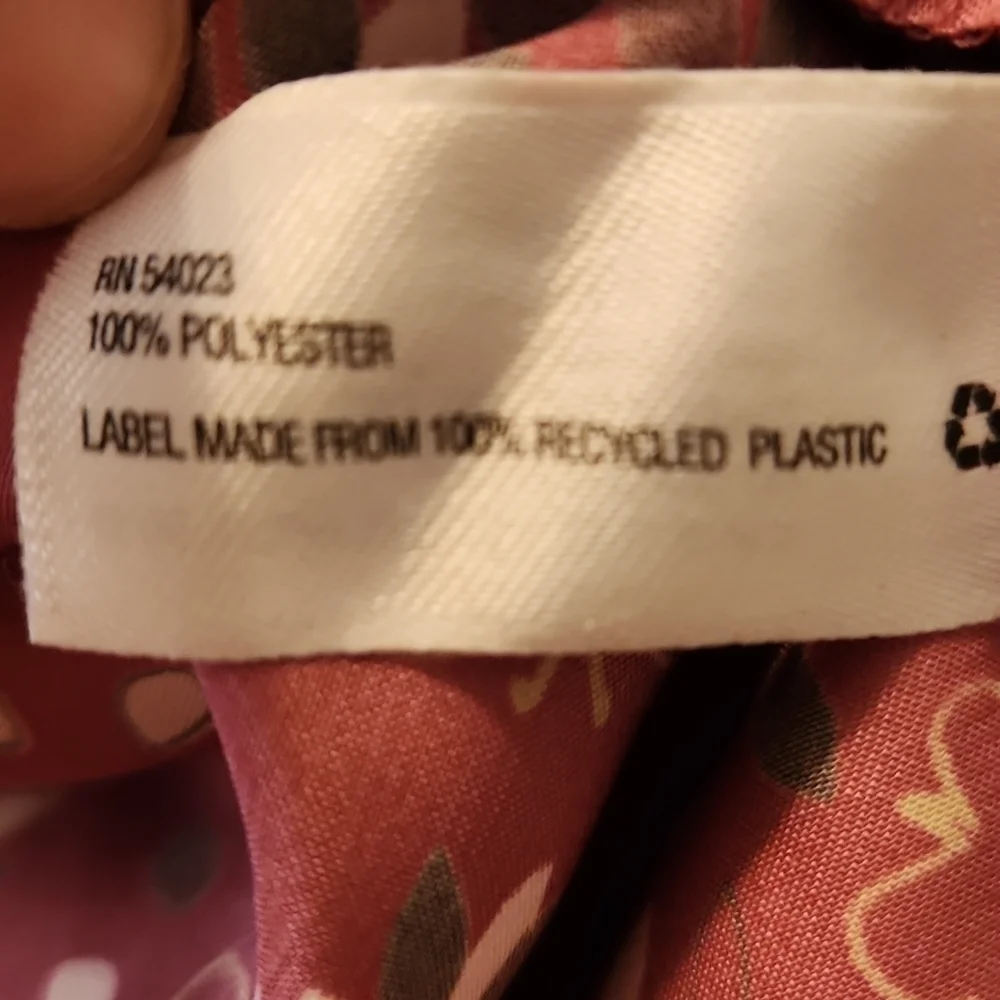 Baby Gap Mauve Floral Shirred Neck Top Size 3T